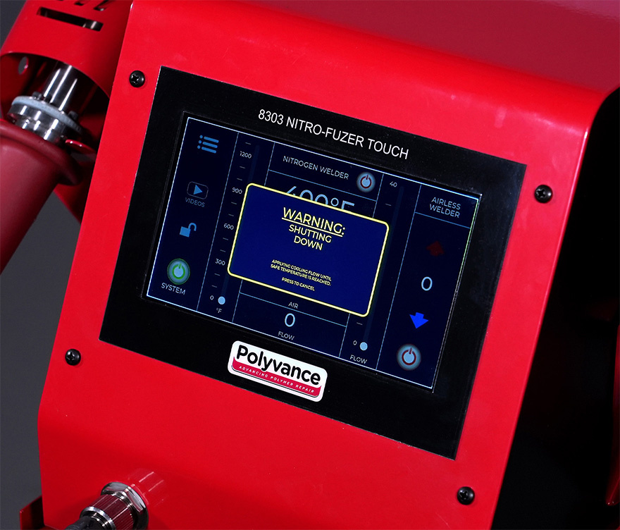 Nitro Fuzer Touch Nitrogen Plastic Welder Nitrogen Welders