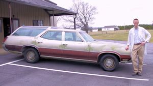 1971 Olds Vista Cruiser dashboard